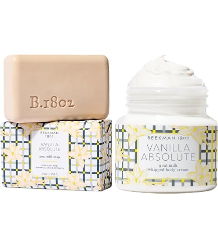 Amazon.com: Beekman 1802 Vanilla Absolute Goat Milk Soap & Whipped